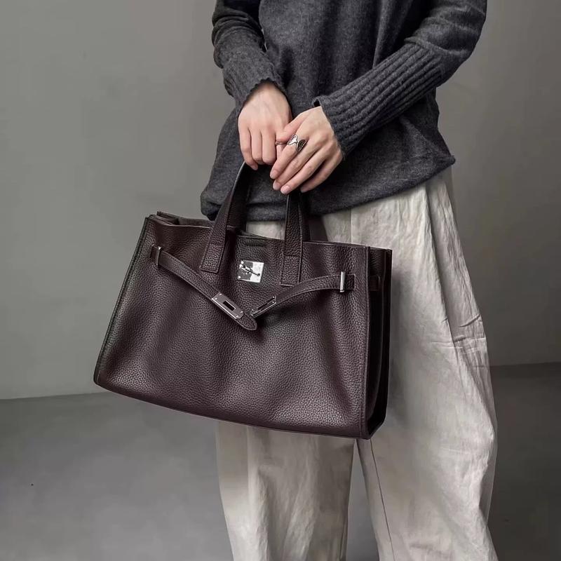 Eleganzia — Genuine Leather Power Tote